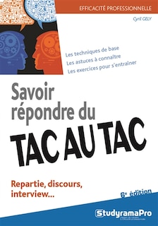Front cover_Savoir répondre du tac au tac