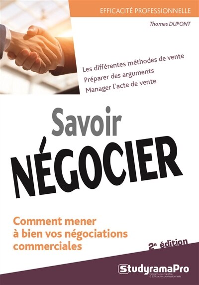 Couverture_Savoir négocier