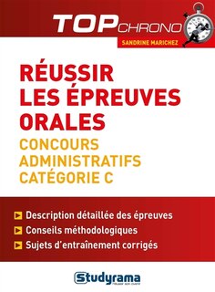 Front cover_Réussir les épreuves orales
