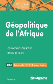 Couverture_Géopolitique de l'Afrique