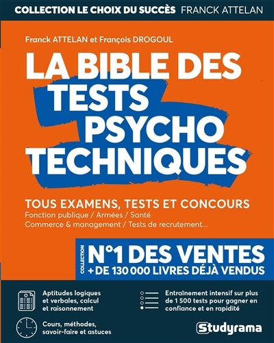 Couverture_La bible des tests psychotechniques
