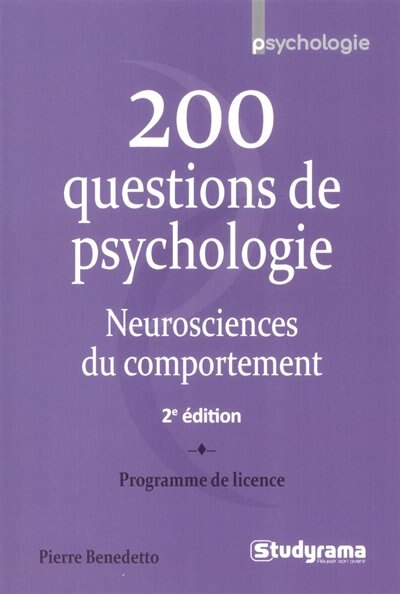 Front cover_200 questions de psychologie