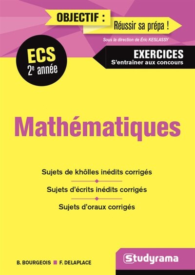 Couverture_Math&eacute;matiques ECS 2e ann&eacute;e
