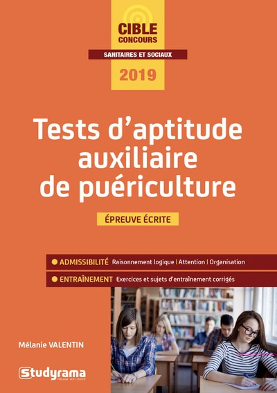 Couverture_Tests d'aptitude auxiliaire de puériculture