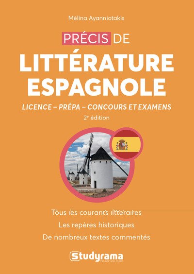 Couverture_Précis de littérature espagnole