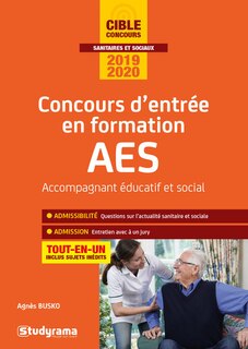 Couverture_Concours d'entrée en formation AES