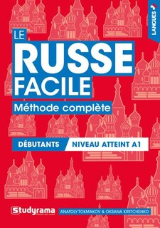 Front cover_Le russe facile : méthode complète : débutants, niveau atteint A1