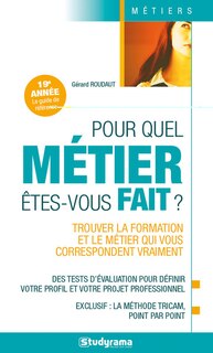 Front cover_Pour quel métier êtes-vous fait ?