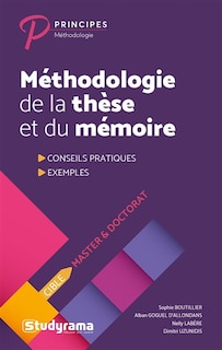 Front cover_Méthodologie De La Thèse Et Du Mémoire