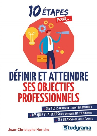 Couverture_10 étapes pour définir et atteindre ses objectifs professionnels