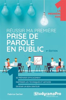 Couverture_Réussir ma première prise de parole en public
