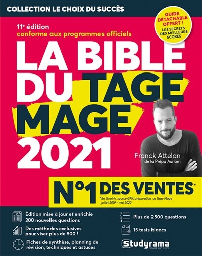 Couverture_La bible du Tage Mage