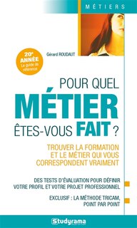 Couverture_Pour quel métier êtes-vous fait ?
