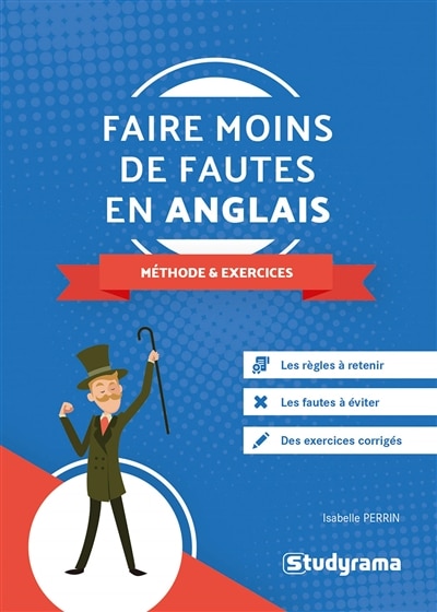 Front cover_Faire moins de fautes en anglais : méthode & exercices : les règles à retenir, les fautes à éviter, des exercices corrigés
