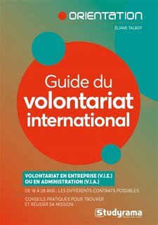 Front cover_Guide du volontariat international
