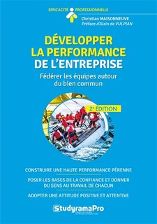 Front cover_Développer la performance de l'entreprise