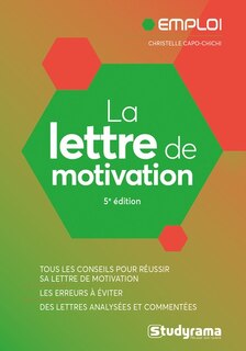 Front cover_La lettre de motivation