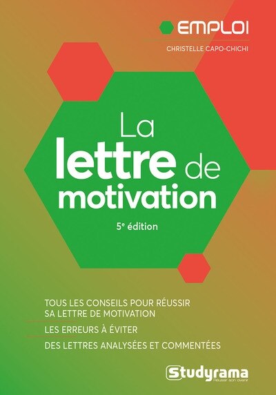 Front cover_La lettre de motivation