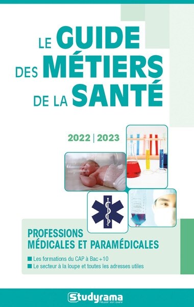Couverture_Le guide des métiers de la santé