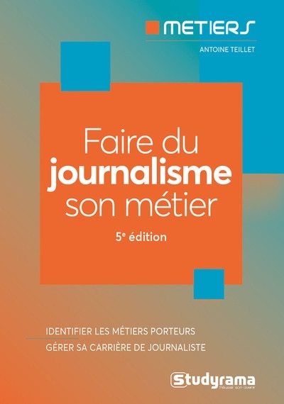 Front cover_Faire du journalisme son métier