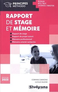 Couverture_Rapport de stage et mémoire