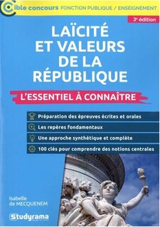 Couverture_Laïcité et valeurs de la République : l'essentiel à connaître