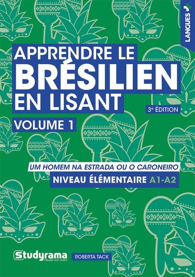 Couverture_Apprendre le brésilien en lisant, Vol. 1. Um homem na estrada ou o caroneiro : niveau élémentaire A1-A2