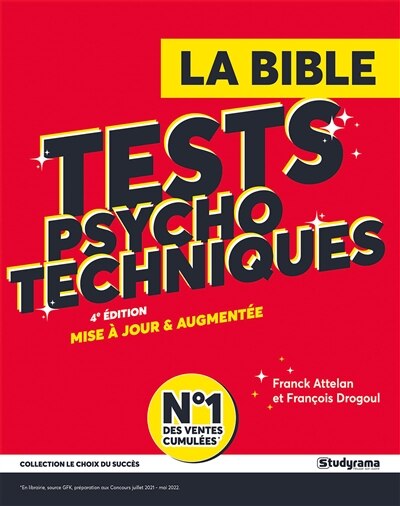 Front cover_Tests psychotechniques : la bible