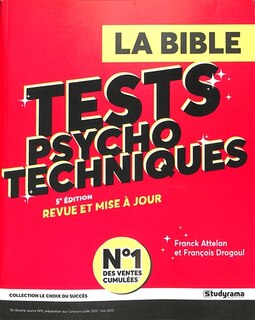 Front cover_Tests psychotechniques : la bible