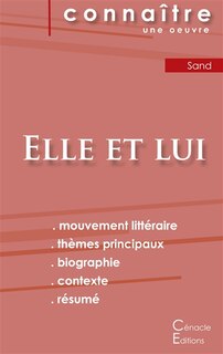 Front cover_Fiche de lecture Elle et lui de George Sand (analyse littéraire de référence et résumé complet)