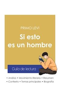 Front cover_Guía de lectura Si esto es un hombre de Primo Levi (análisis literario de referencia y resumen completo)