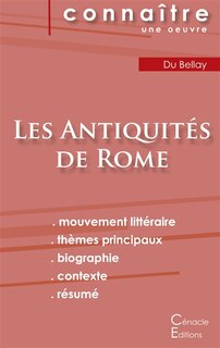 Front cover_Fiche de lecture Les Antiquités de Joachim du Bellay (Analyse littéraire de référence et résumé complet)