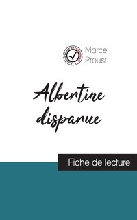 Front cover_Albertine disparue de Marcel Proust (fiche de lecture et analyse complète de l'oeuvre)
