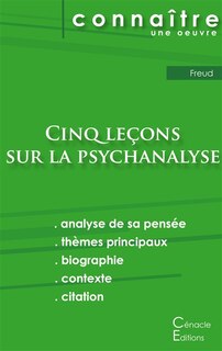 Couverture_Fiche de lecture Cinq leçons sur la psychanalyse de Freud (analyse littéraire de référence et résumé complet)