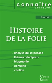 Front cover_Fiche de lecture Histoire de la folie de Foucault (analyse philosophique et résumé détaillé)