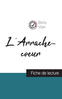 Front cover_L'Arrache-coeur de Boris Vian (fiche de lecture et analyse complète de l'oeuvre)