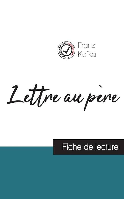 Couverture_Lettre au père de Kafka (fiche de lecture et analyse complète de l'oeuvre)
