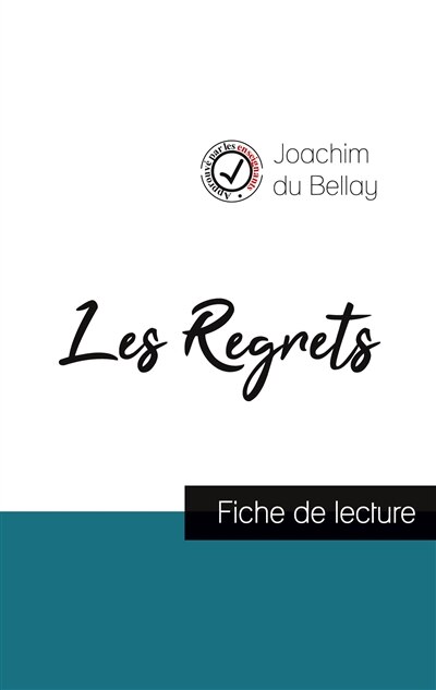 Couverture_Les Regrets de Joachim du Bellay (fiche de lecture et analyse complète de l'oeuvre)