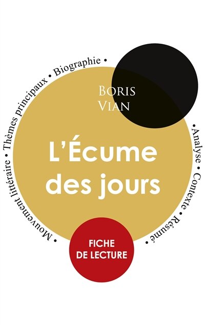 Couverture_Fiche de lecture L'Écume des jours (Étude intégrale)