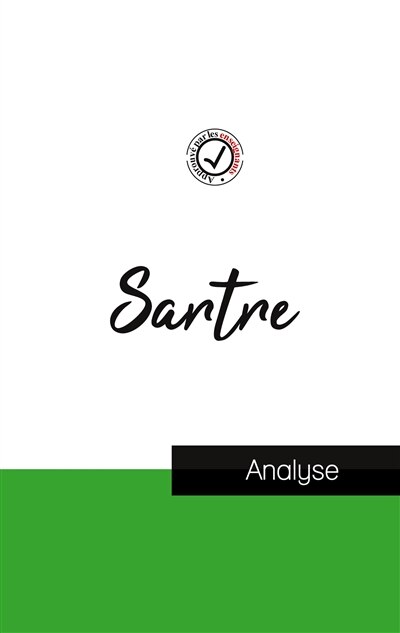 Couverture_Jean-Paul Sartre (étude et analyse complète de sa pensée)