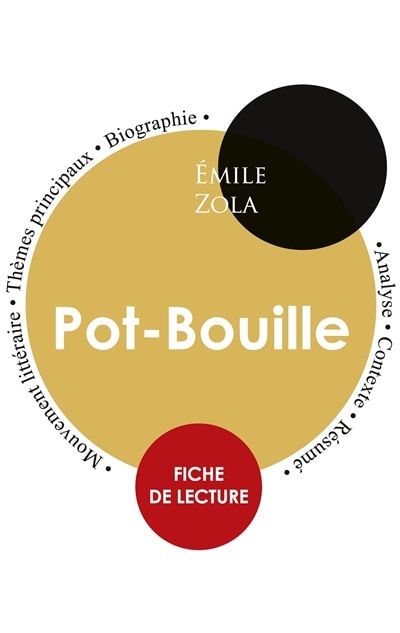 Front cover_Fiche de lecture Pot-Bouille de Émile Zola (Étude intégrale)