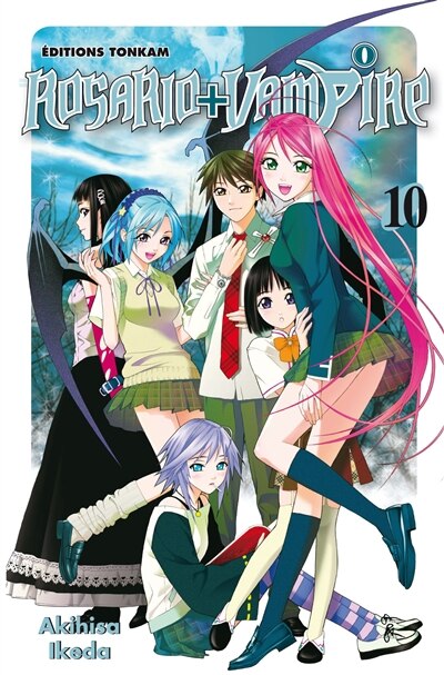 Front cover_Rosario + Vampire, Vol. 10