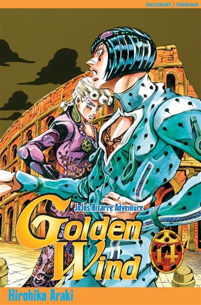 Front cover_JOJO'S BIZARRE ADV GOLDEN WIND 14