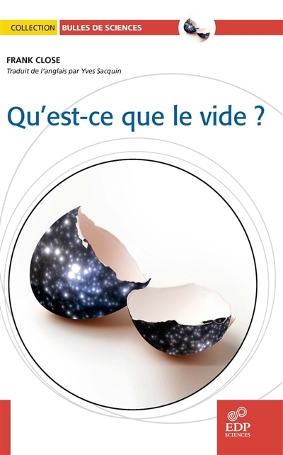 Front cover_Qu'est-ce que le vide ?