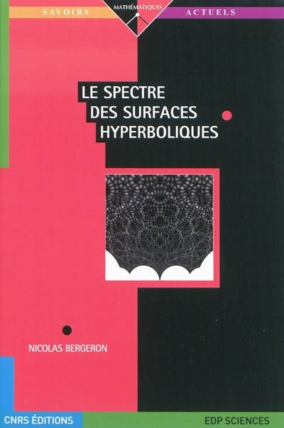 Front cover_Le spectre des surfaces hyperboliques