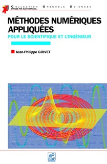 Front cover_Méthodes numériques appliquées pour le scientifique et l'ingénieur