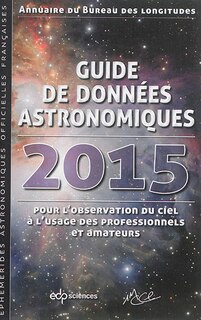 Front cover_Guide de données astronomiques 2015
