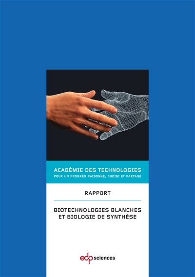 Front cover_Biotechnologies blanches et biologie de synthèse