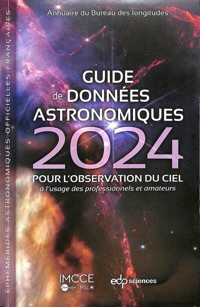 Front cover_Guide de données astronomiques 2024