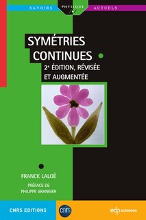Front cover_Symétries continues